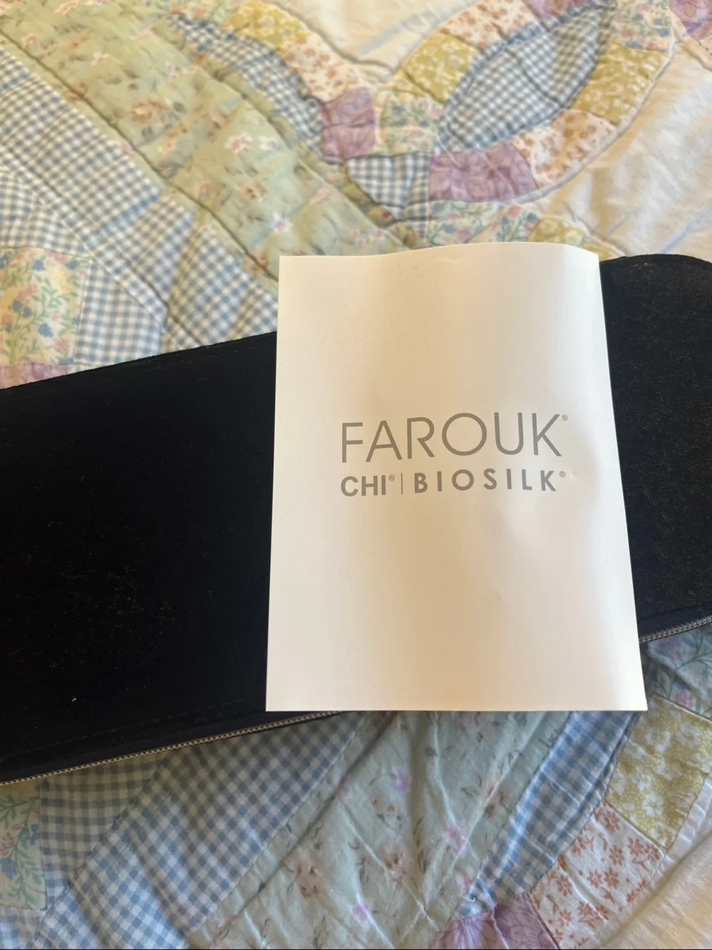CHI Gold Flat Iron with Protective Case
